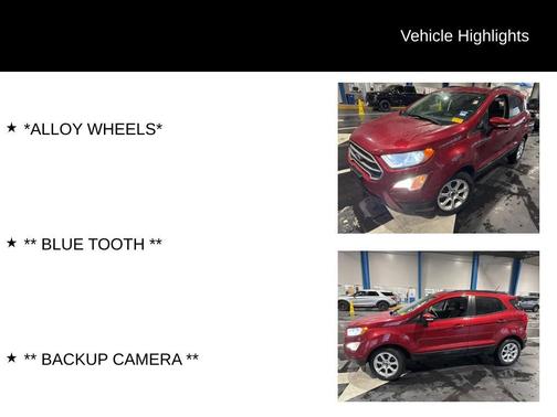 2018 Ford EcoSport SE