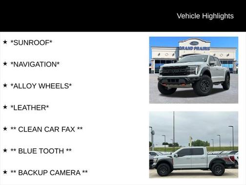 2024 Ford F-150 Raptor