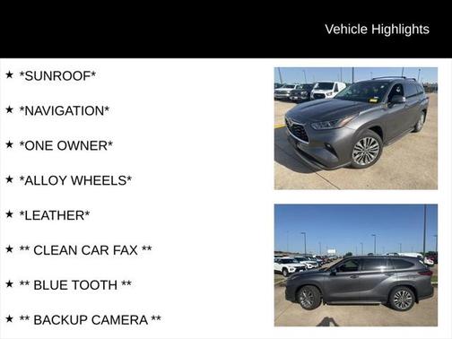 2023 Toyota Highlander Platinum