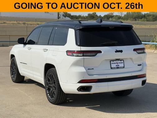Bright White Clearcoat 2024 Jeep Grand Cherokee L Summit Reserve