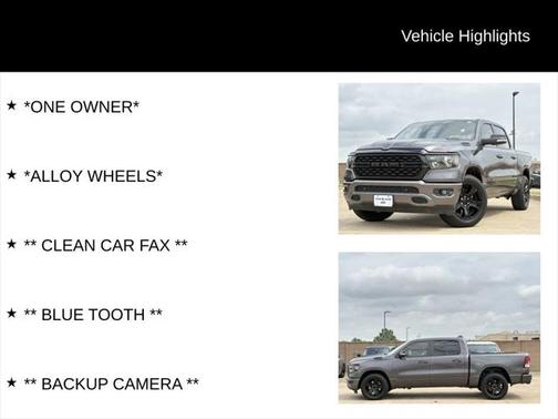2022 RAM 1500 Big Horn/Lone Star