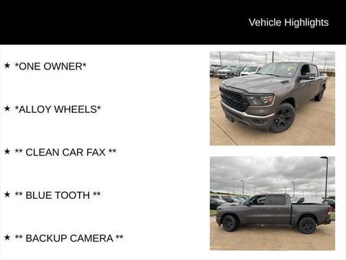 2022 RAM 1500 Big Horn/Lone Star