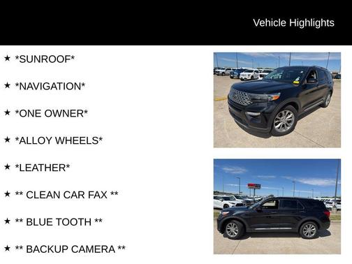 Agate Black 2023 Ford Explorer Limited