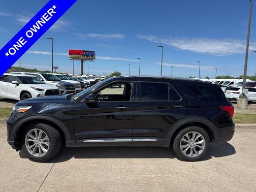 Agate Black 2023 Ford Explorer Limited