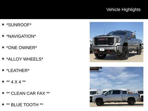 2024 GMC Sierra 2500 AT4