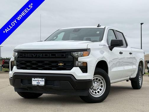 Summit White 2024 Chevrolet Silverado 1500 WT