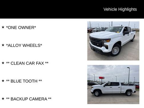 Summit White 2024 Chevrolet Silverado 1500 WT