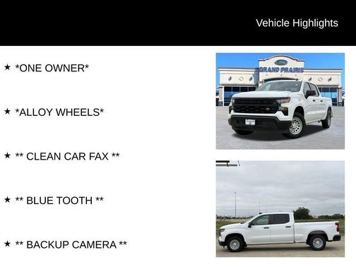 Summit White 2024 Chevrolet Silverado 1500 WT