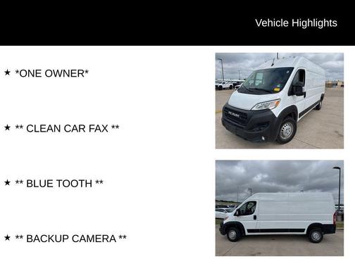 2025 RAM ProMaster 2500 Tradesman