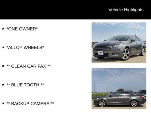 2016 Ford Fusion SE
