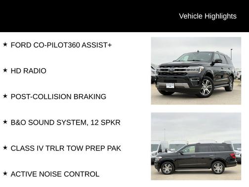 Agate Black 2024 Ford Expedition Limited