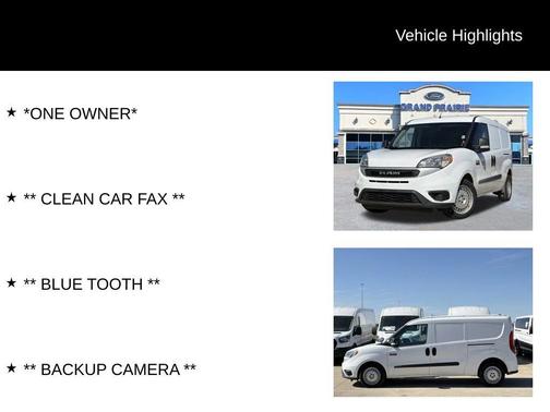 2022 RAM ProMaster City Tradesman