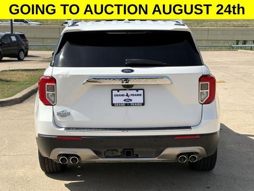 Star White Metallic Tri-Coat 2022 Ford Explorer King Ranch