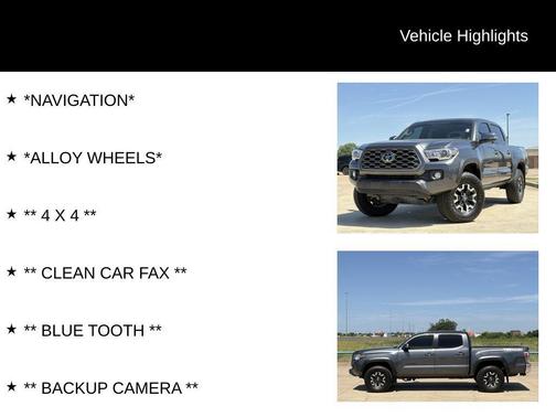 Magnetic Gray Metallic 2022 Toyota Tacoma TRD Off Road