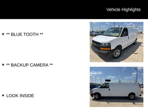 2023 Chevrolet Express 2500 RWD 2500 Extended Wheelbase WT