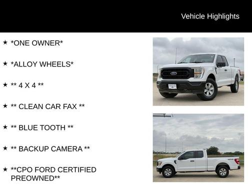 Oxford White 2021 Ford F-150 XL