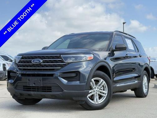 Stone Blue Metallic 2023 Ford Explorer XLT
