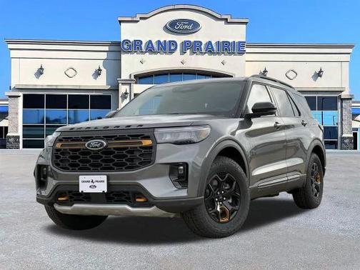 Carbonized Gray Metallic 2026 Ford Explorer Tremor