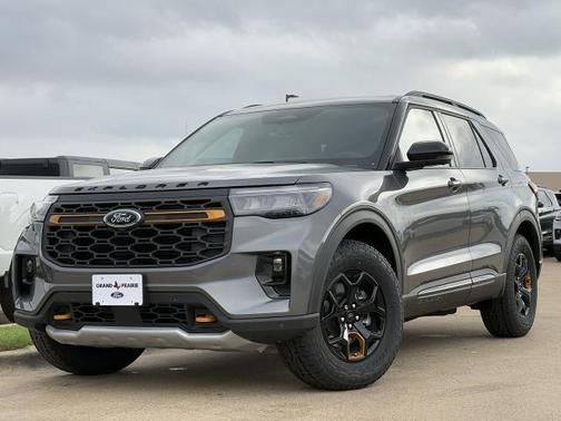 Carbonized Gray Metallic 2026 Ford Explorer Tremor