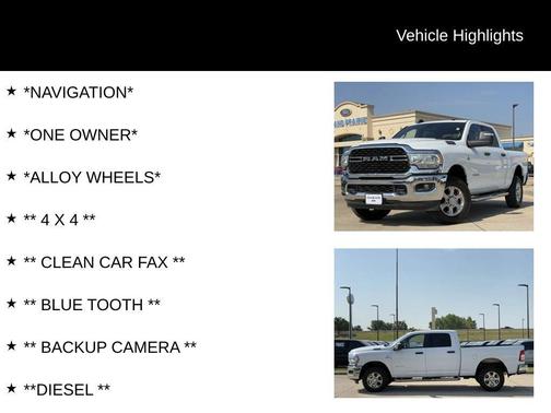 2024 RAM 2500 Big Horn Crew Cab 4x4 6'4' Box