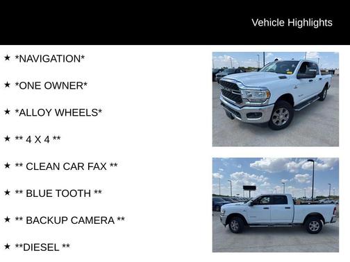2024 RAM 2500 Big Horn Crew Cab 4x4 6'4' Box