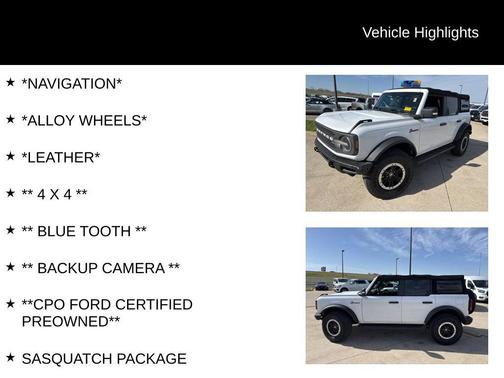 2021 Ford Bronco Badlands