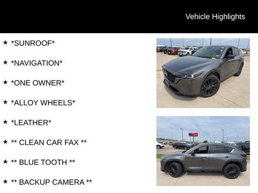 Machine Gray 2023 Mazda CX-5 2.5 Turbo