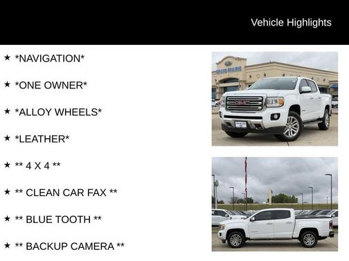2015 GMC Canyon SLT