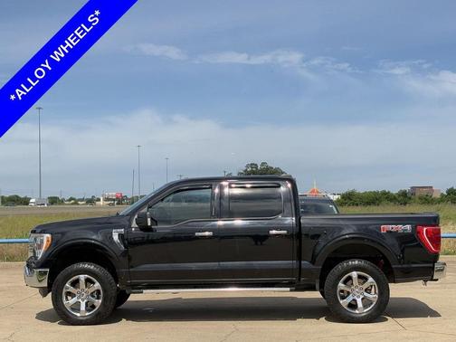 Agate Black Metallic 2022 Ford F-150 XLT