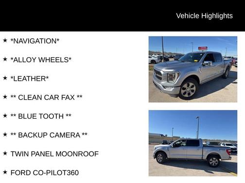 2021 Ford F-150 Platinum