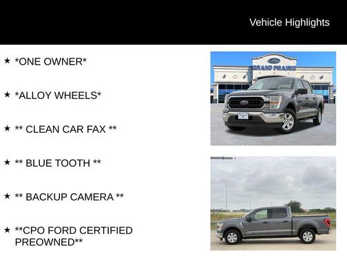 Gray Metallic 2022 Ford F-150 XLT