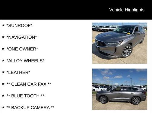 2022 Acura MDX Technology Package