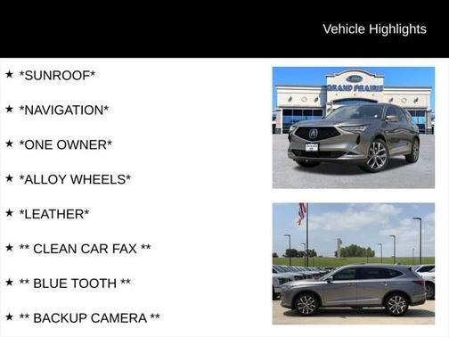 2022 Acura MDX Technology Package