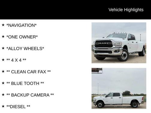 2024 RAM 3500 Big Horn Crew Cab 4x4 8' Box