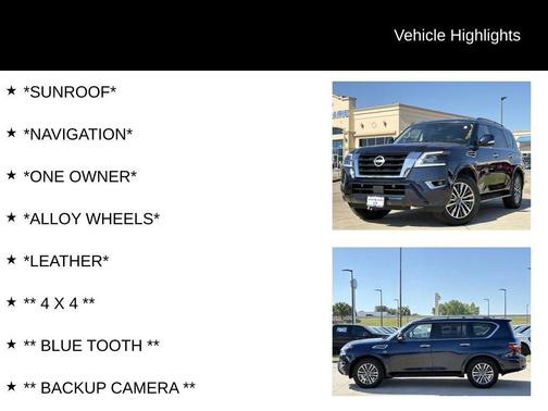 2022 Nissan Armada SL 4WD