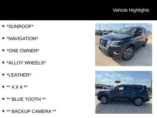 2022 Nissan Armada SL 4WD