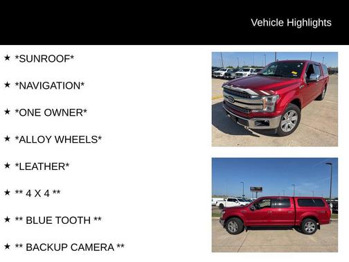 Rapid Red Metallic Tinted Clearcoat 2020 Ford F-150 Lariat