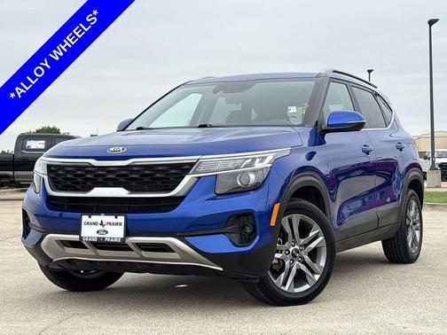 Neptune Blue 2021 Kia Seltos S