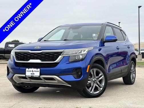 Neptune Blue 2021 Kia Seltos S