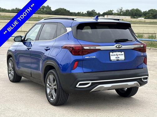 Neptune Blue 2021 Kia Seltos S