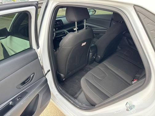 Serenity White 2025 Hyundai ELANTRA Sport