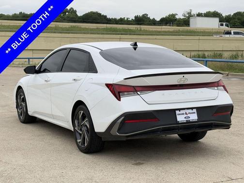 Serenity White 2025 Hyundai ELANTRA Sport