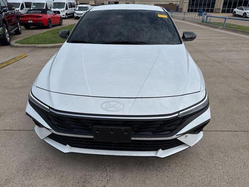 Serenity White 2025 Hyundai ELANTRA Sport