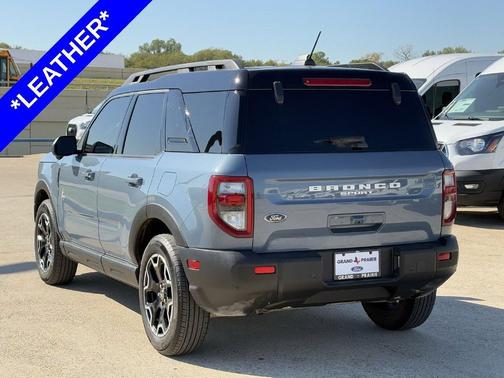 Azure Gray Metallic 2025 Ford Bronco Sport Outer Banks