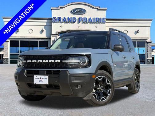Azure Gray Metallic 2025 Ford Bronco Sport Outer Banks
