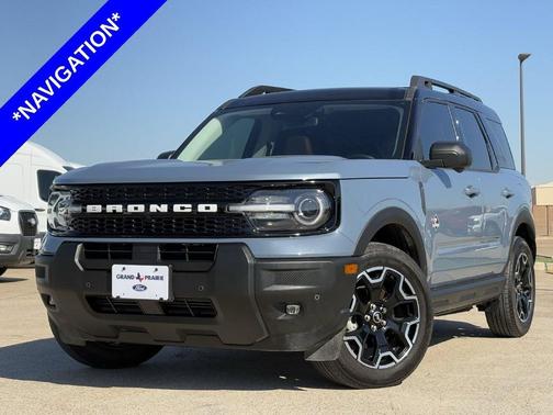 Azure Gray Metallic 2025 Ford Bronco Sport Outer Banks