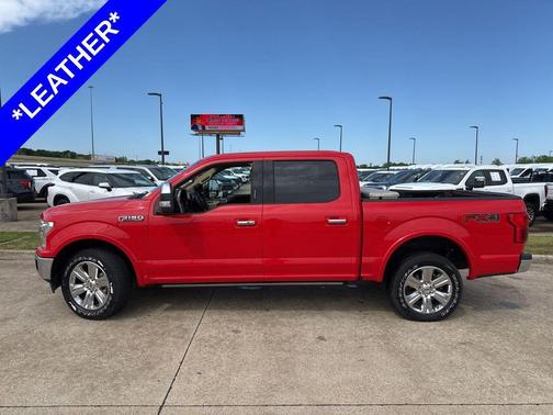 Race Red 2019 Ford F-150 Lariat