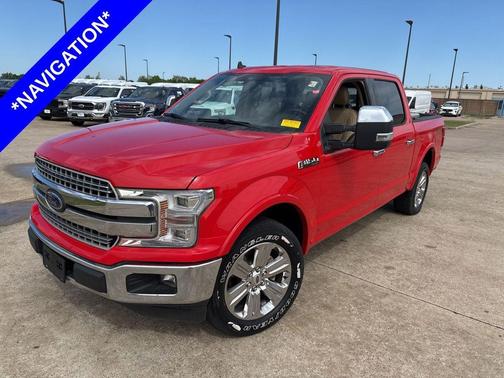 Race Red 2019 Ford F-150 Lariat