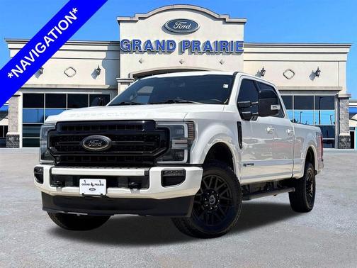 Star White Metallic Tri-Coat 2022 Ford F-250 Lariat