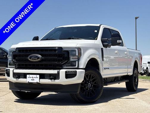 Star White Metallic Tri-Coat 2022 Ford F-250 Lariat